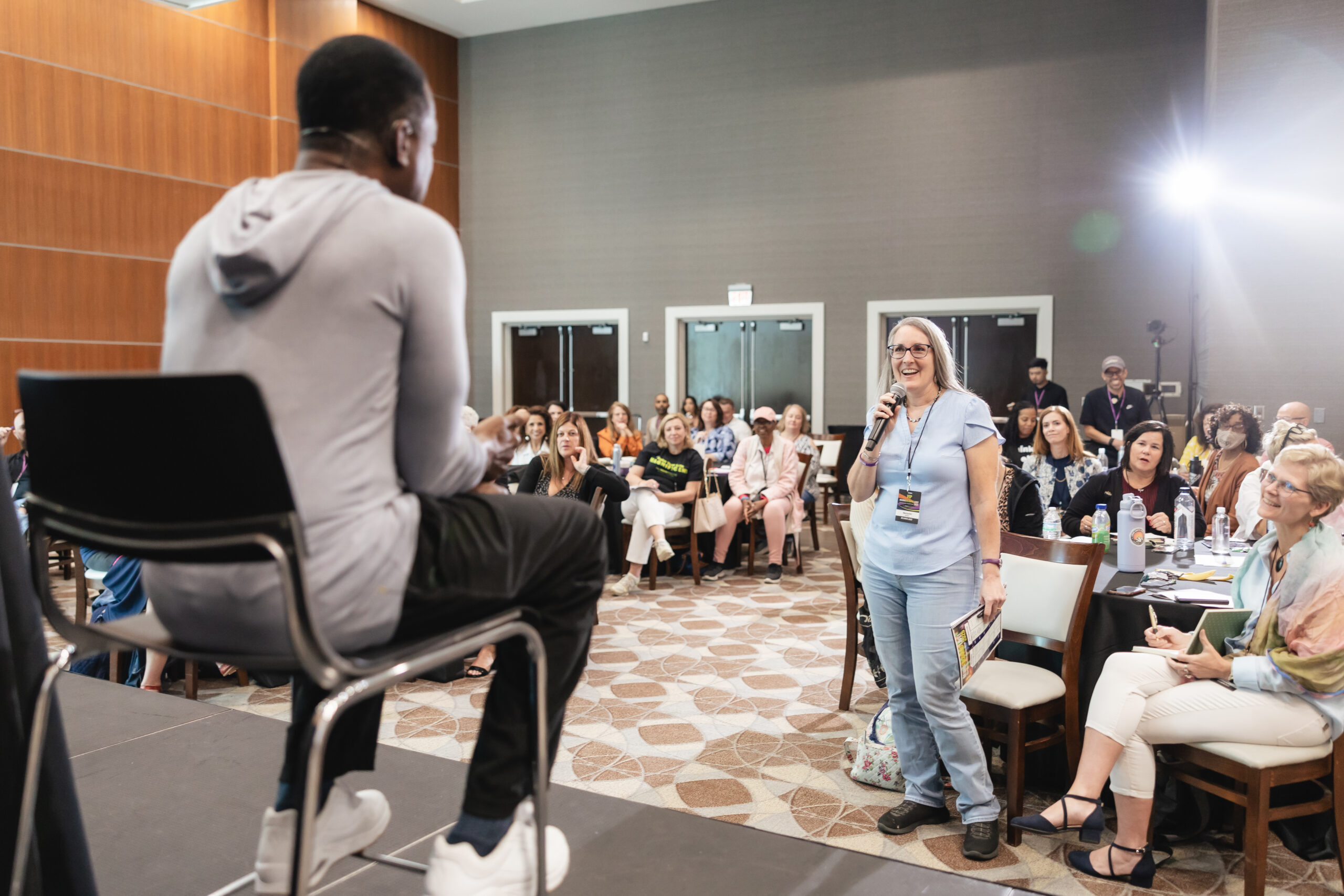 Joseph McClendon III working with Neuroencoding Institute members